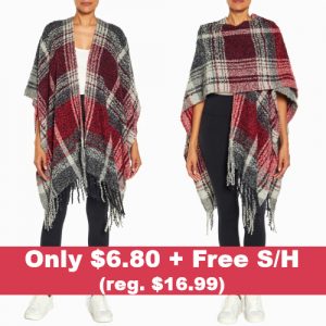 Women's Cozy Boucle Wrap