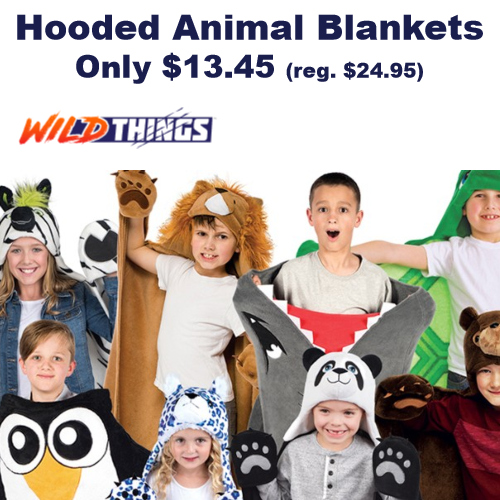 hooded animal blankets