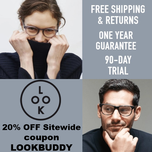 LOOK Optic Coupon 20 off Sitewide + Free Shipping code LOOKBUDDY