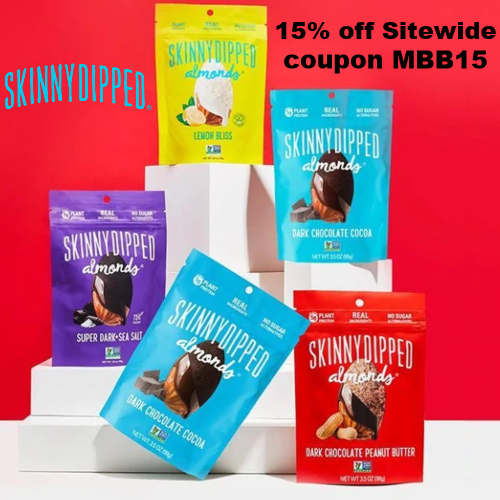 skinny dipped almonds coupon