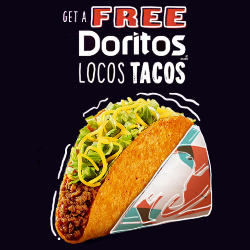 Taco Bell Free Doritos Locos Taco