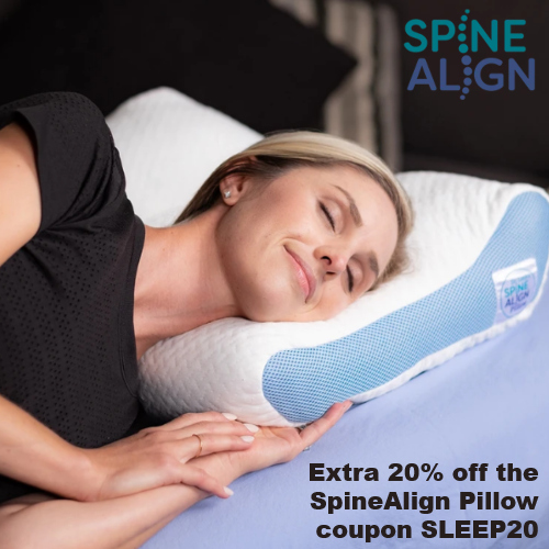 SpineAlign Pillow coupon