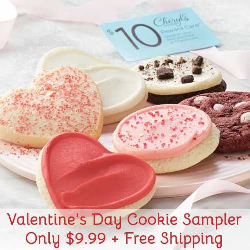 Valentine's Day Cookie Sampler