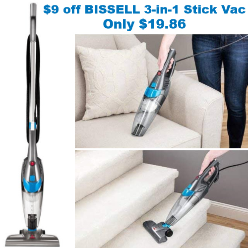 BISSELL 3-in-1 Lightweight Corded Stick Vacuum - Walmart.com