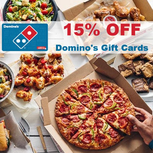 Discounted Dominos Gift Card