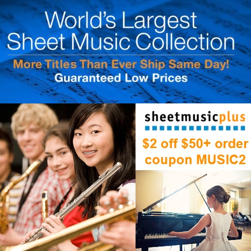 Sheet Music Plus Coupon