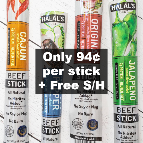 Halal's Best Beef Stick Sampler