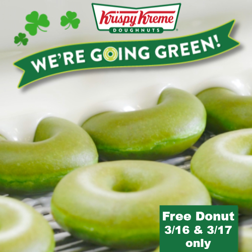 krispy kreme free donut