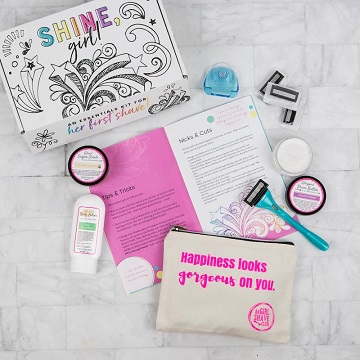 Shine, Girl! (First Shave Kit) - All Girl Shave Club