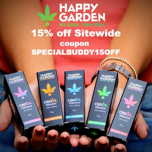 Happy Garden CBD Coupon