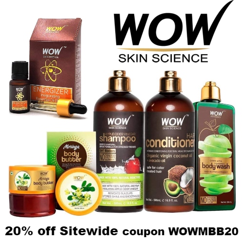 WOW Skin Science Coupon