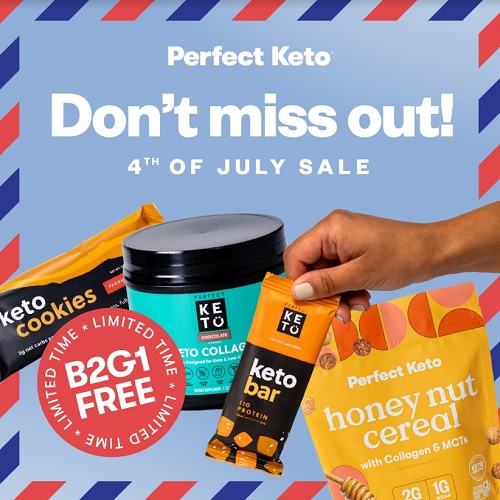 Perfect Keto 4th of July Sale