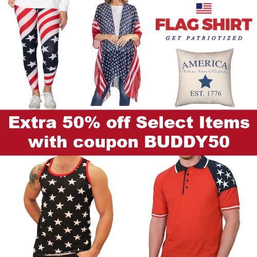 flag shirt coupon