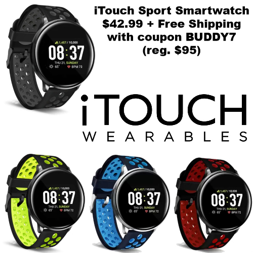 itouch sport smartwatch coupon