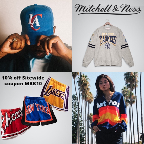 Mitchell & Ness Coupon