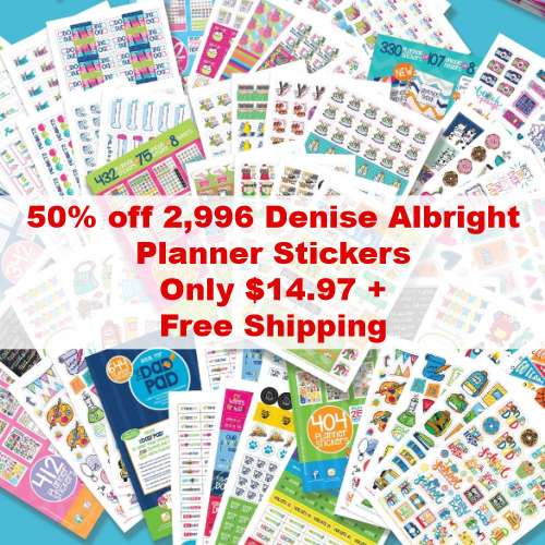 denise albright planner stickers