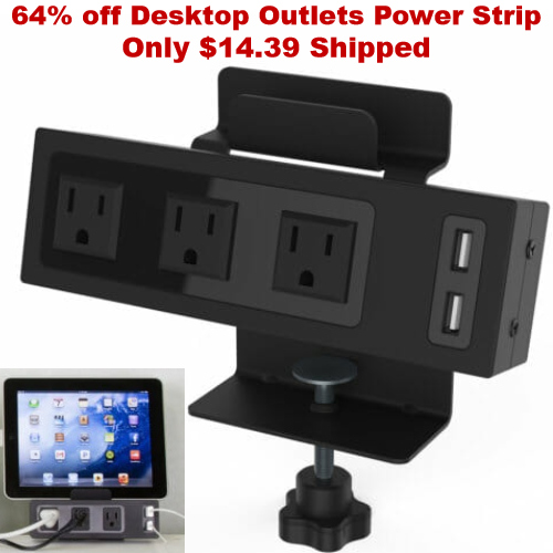 desktop outlets power strip