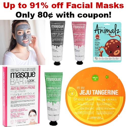 facial masks on sale
