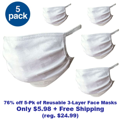 reusable face masks on sale