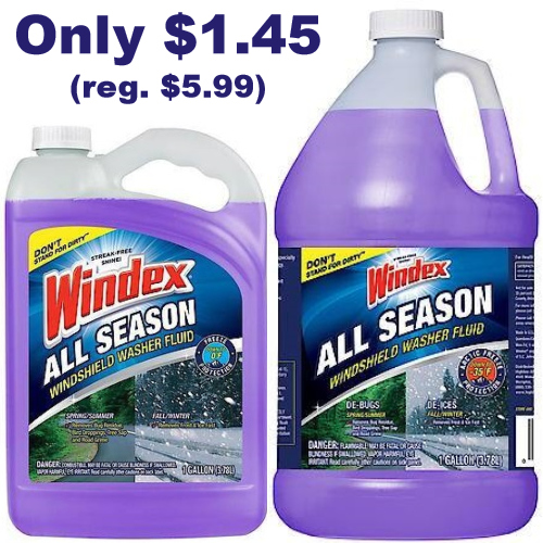 Windex Windshield Washer Fluid