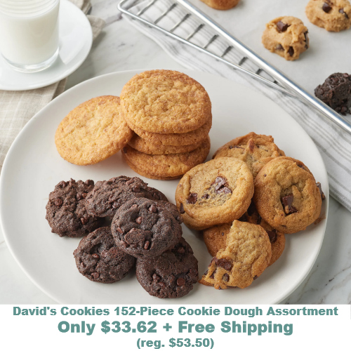 davids cookies cookie dough assortment