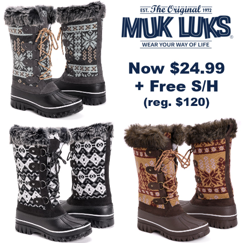 muk luks alisha boot