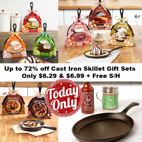 cast iron skillet gift sets