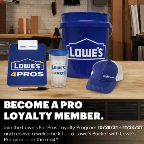 lowes pro member gifts