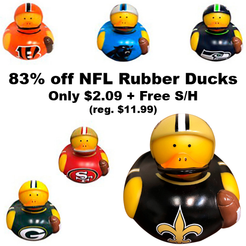 nfl rubber ducks