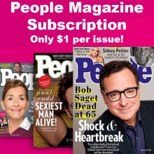 people magazine subscription deal