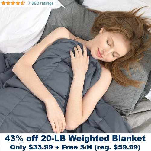 20-lb weighted blanket