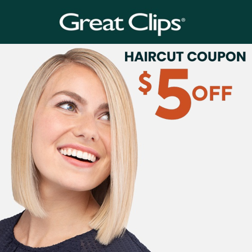 Great Clips Coupon 5 off a Haircut