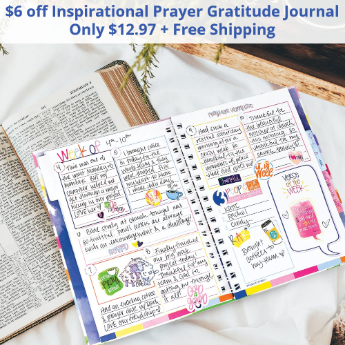 inspirational prayer gratitude journal