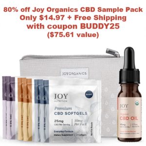 joy organics sample pack