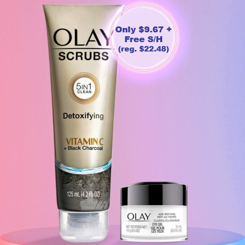 57 Off Olay Eye Gel And Detoxifying Face Scrub Set Only 9 67 Free proctor-gamble-new-mail-in-rebate-make-money-from-home-how-to-make