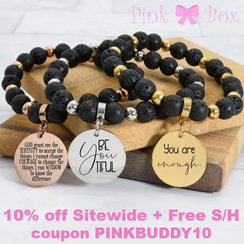 pink box accessories coupon