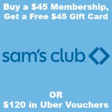 sam's club membership promos