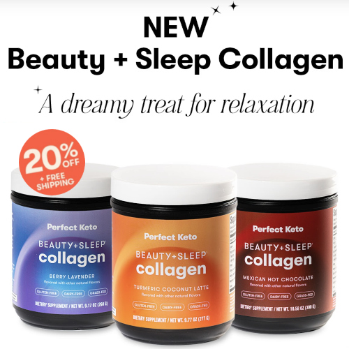 perfect keto beauty sleep collagen