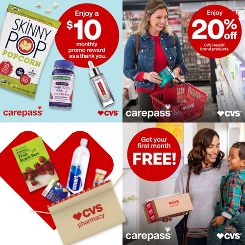 CVS CarePass Free 10 Promo Reward Every Month