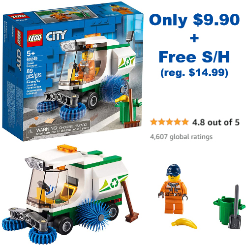 89-PC LEGO City Street Sweeper Set