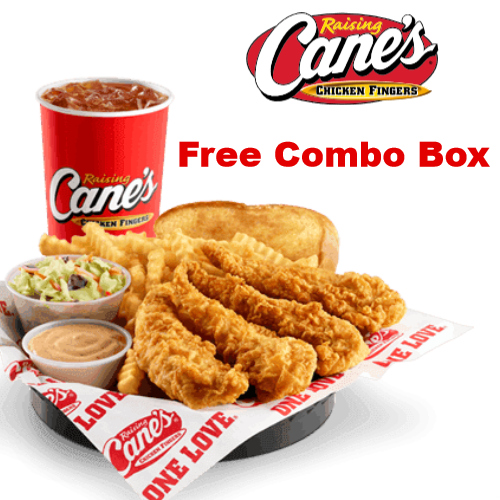 Free Chicken Fingers Box Combo