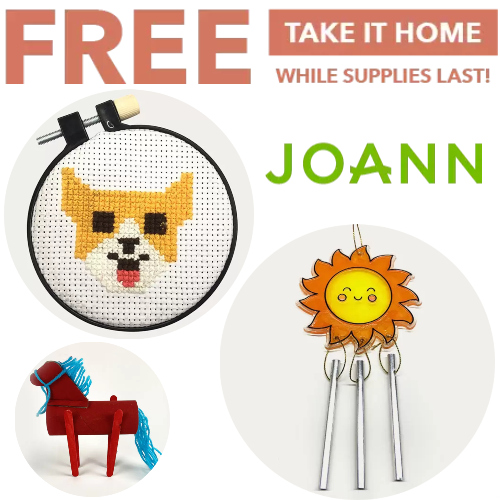 joann free kids crafts