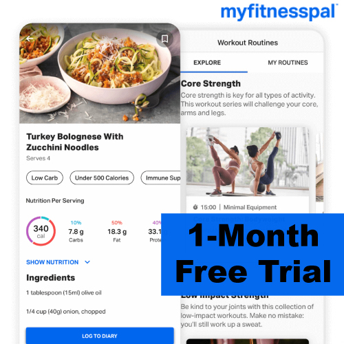 myfitnesspal free trial