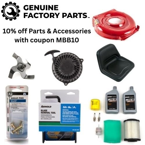 Get 10% off all parts & accessories with coupon MBB10