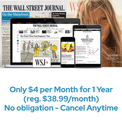 the wall street journal discount