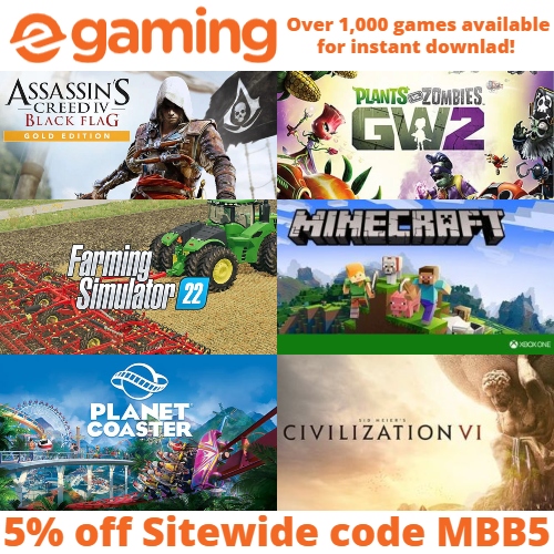 EGAMING Coupon