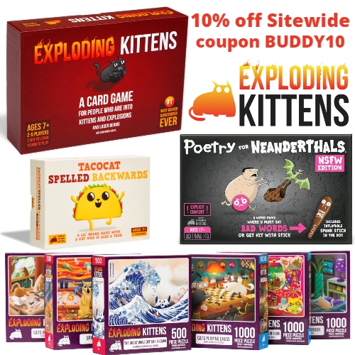 Exploding Kittens Coupon