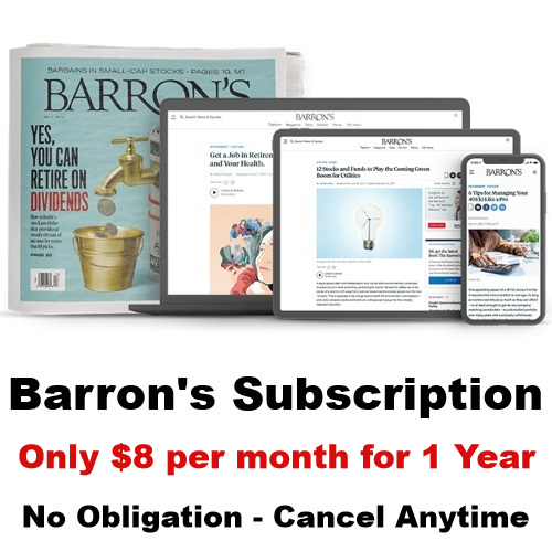 barrons subscription discount