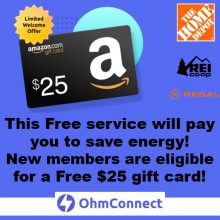 ohmconnect free gift cards