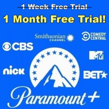 Paramount+ 1 Month Free Trial